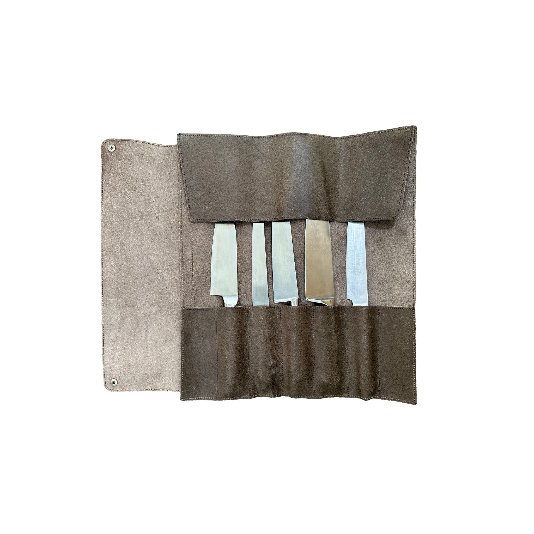7 Knife Case - Soft Olive