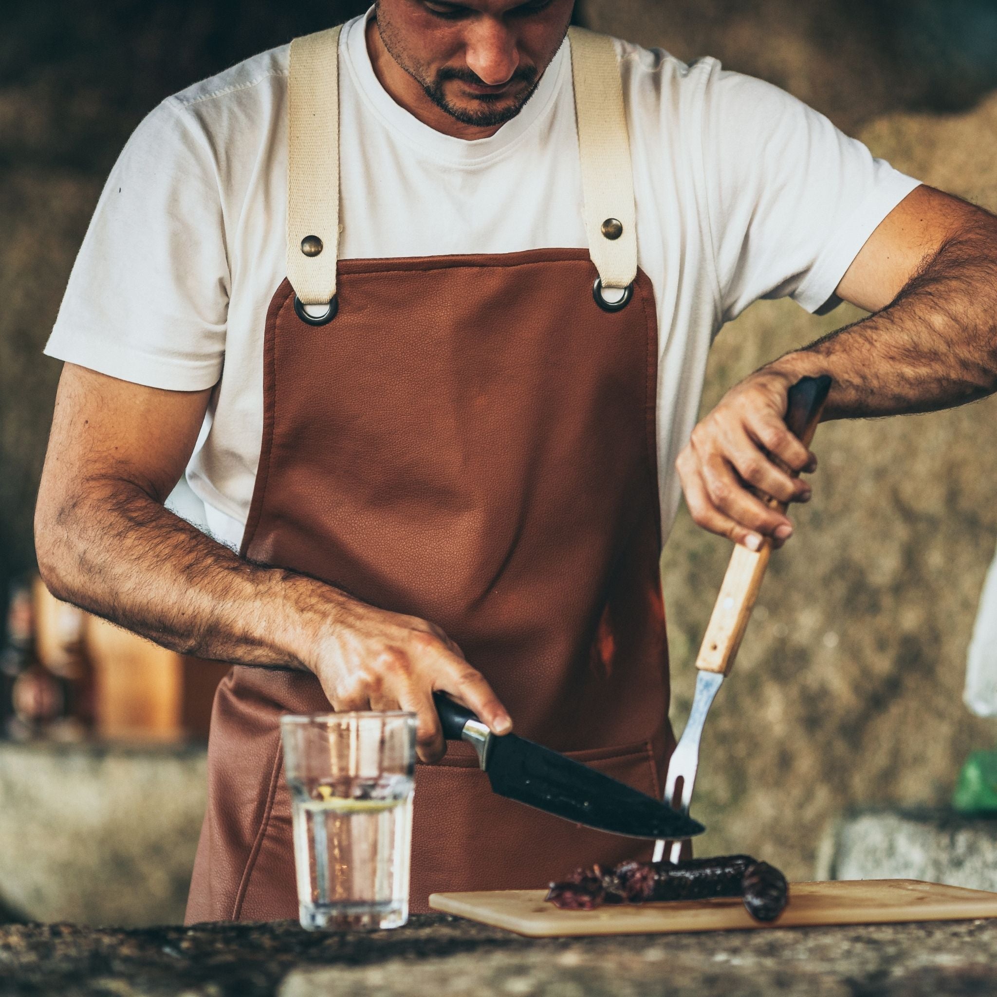 Vegan Leather Apron