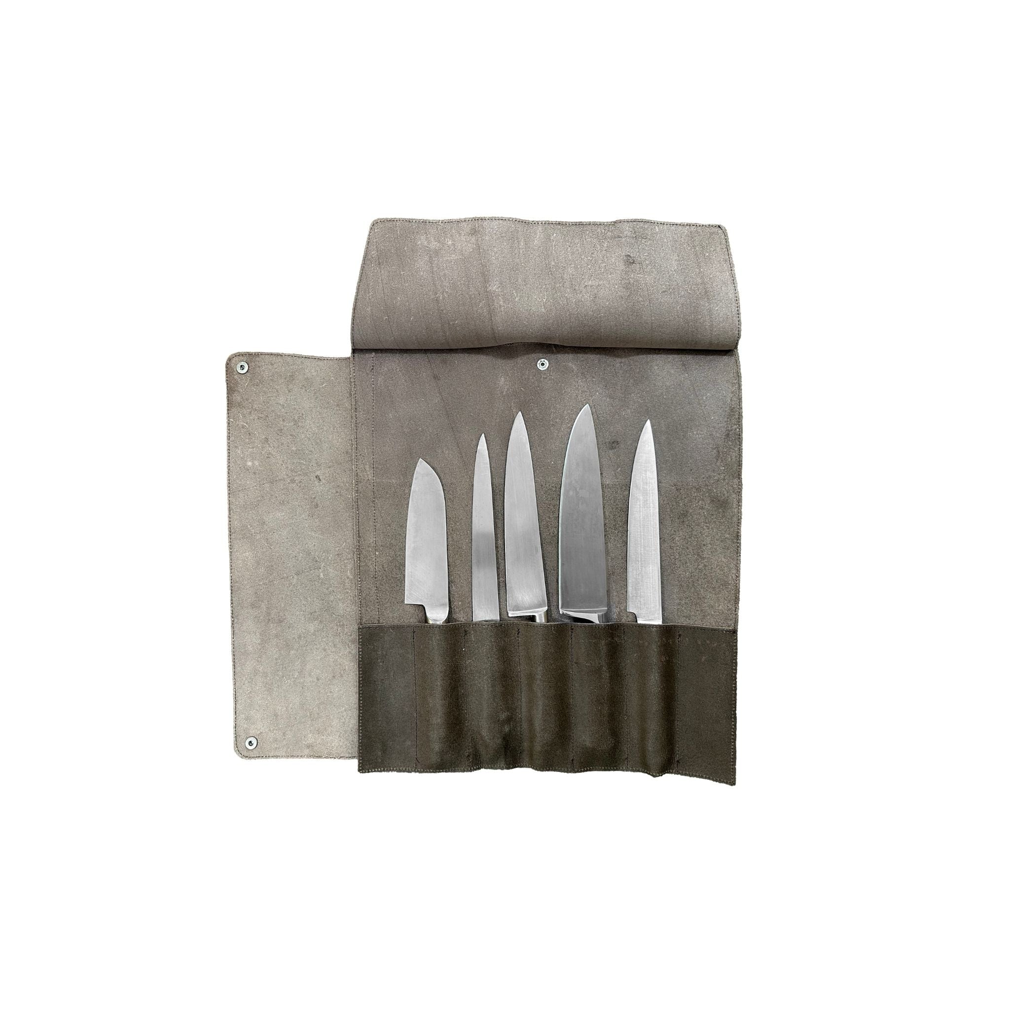 7 Knife Case - Soft Olive