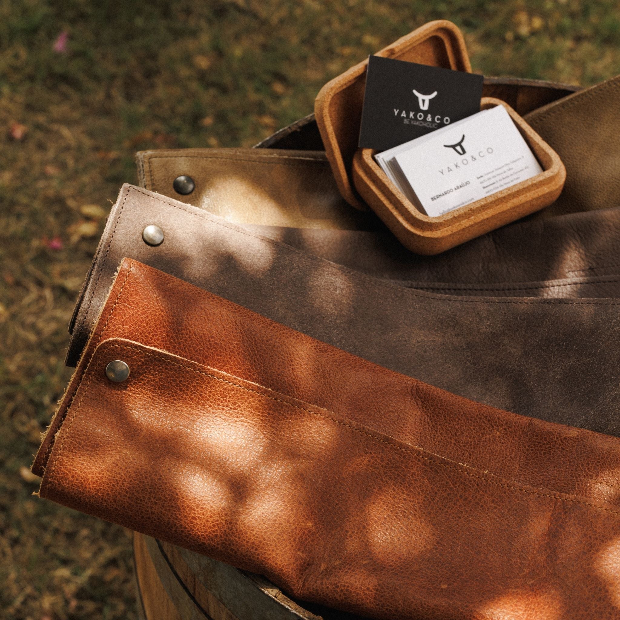 7 Knife Case - Soft Camel