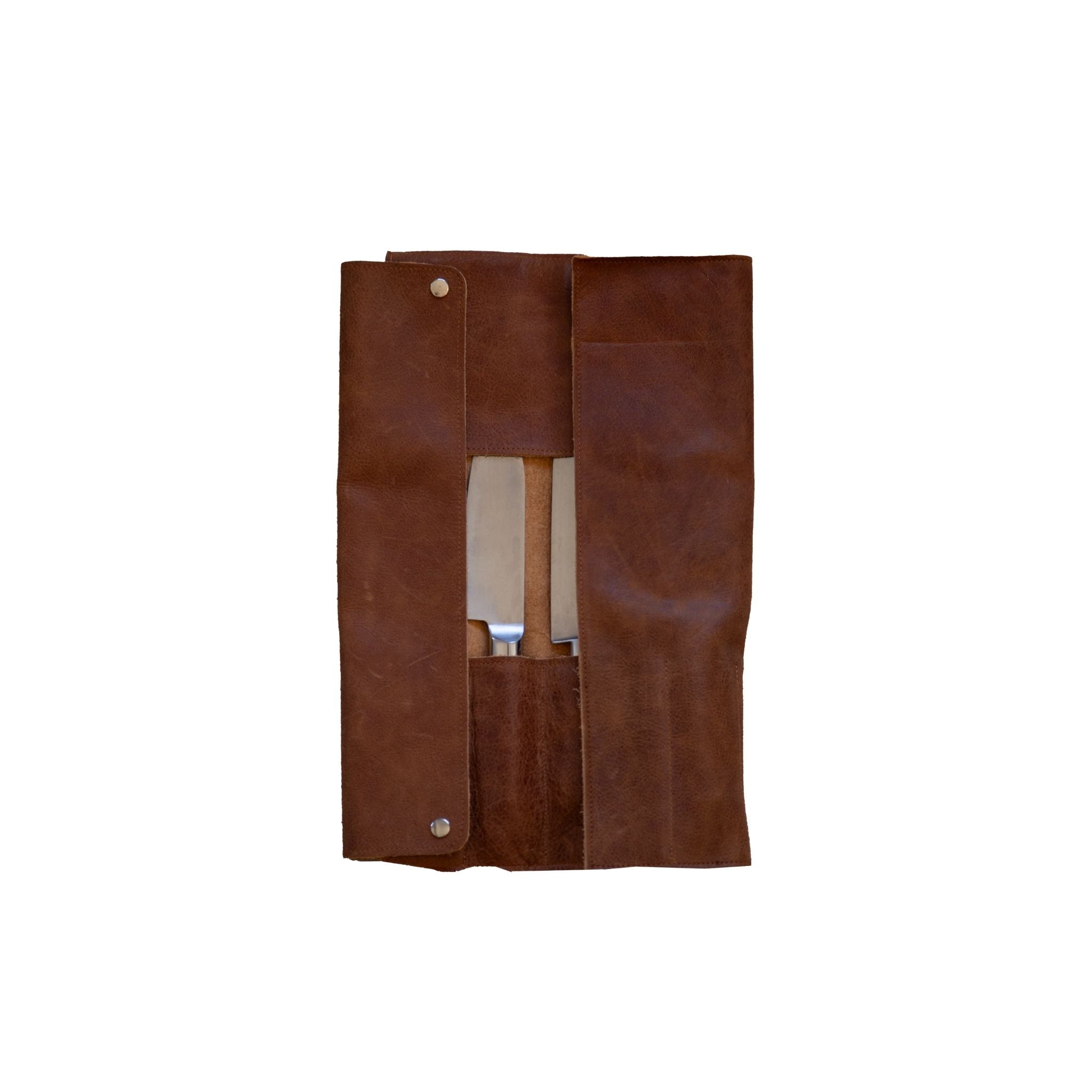 7 Knife Case - Soft Coffee